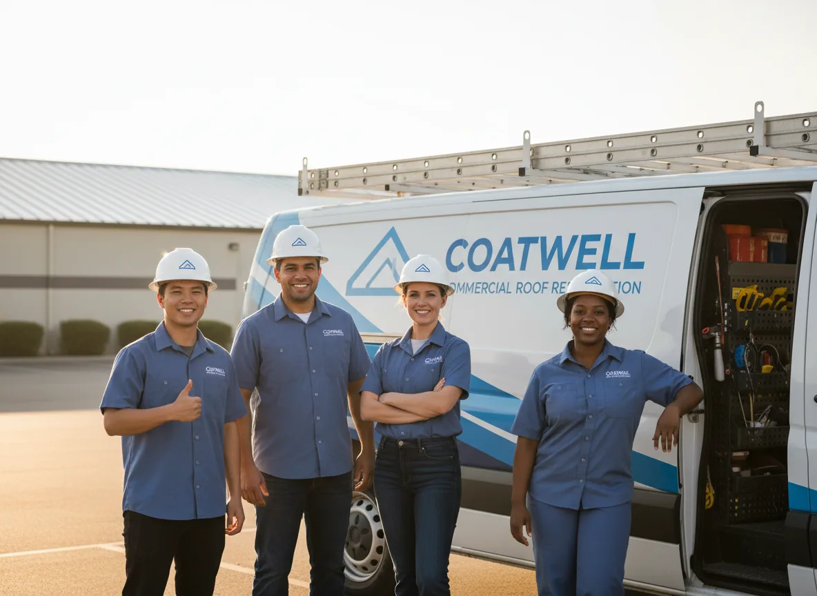 Commercial roof coating company in Long Bottom, OH